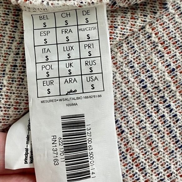 Promod Open Front Sweater with Pockets NEW NWT Womens Small - Picture 7 of 9